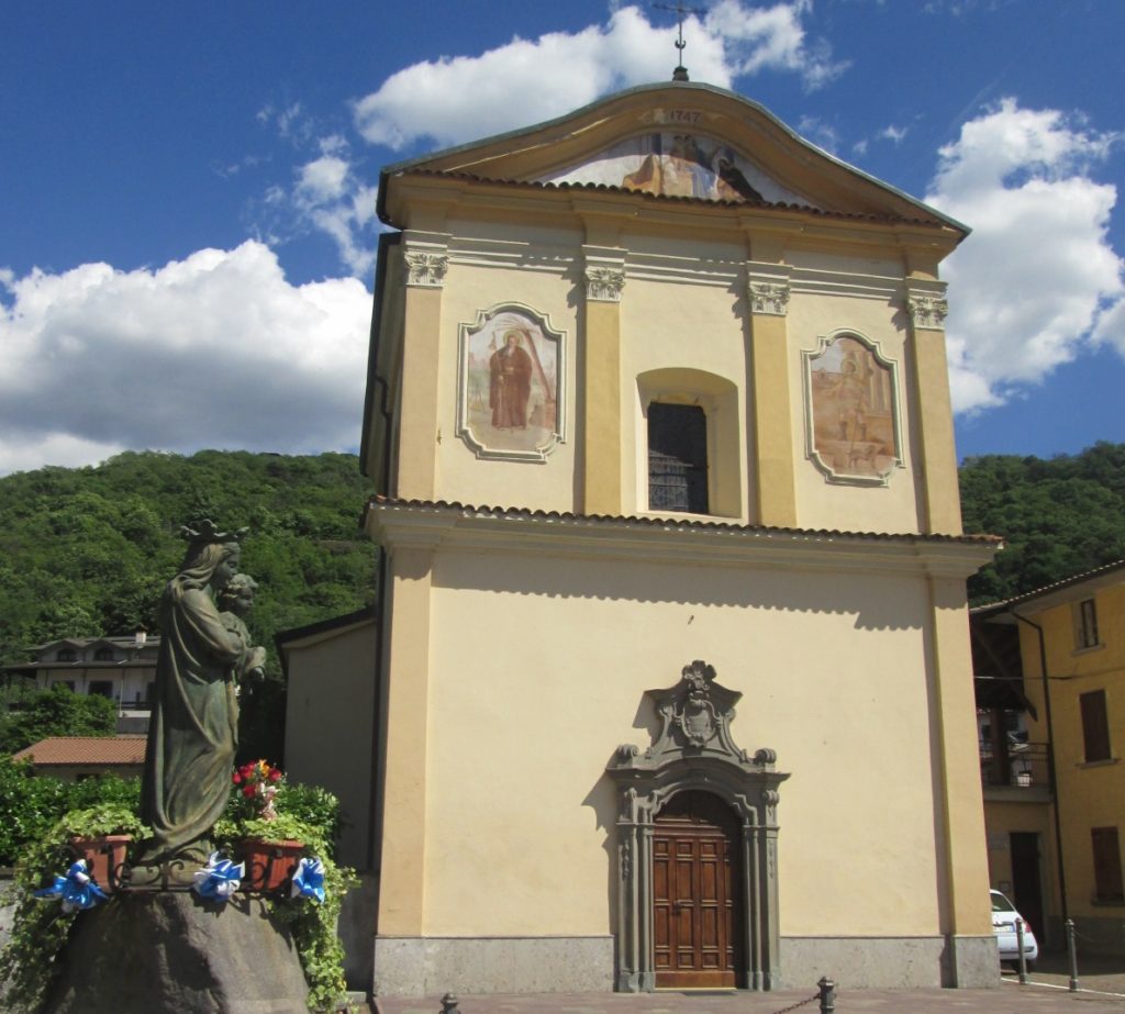 Chiesa Parrocchiale della Beata, tappa 2 Via Valeriana